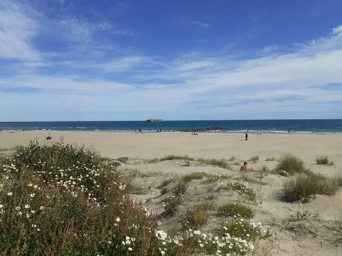 Les Maisons Sur La Plage, T2 Les Pieds Dans L'Eau Agde Exterior foto