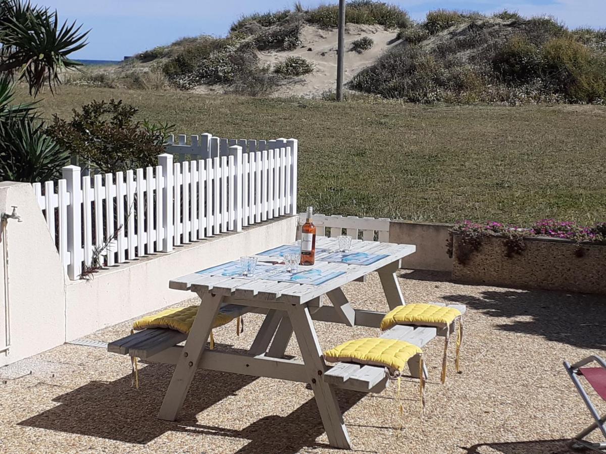Les Maisons Sur La Plage, T2 Les Pieds Dans L'Eau Agde Exterior foto