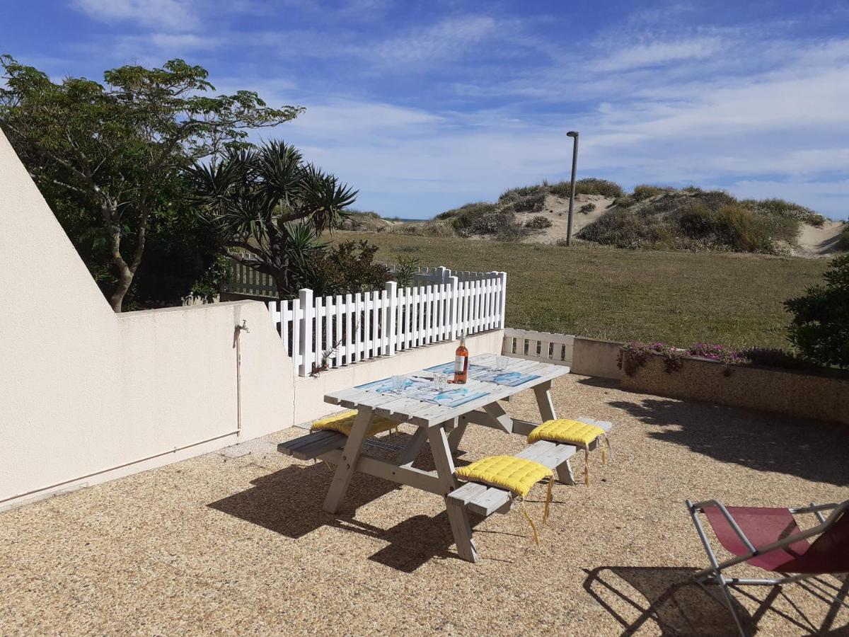 Les Maisons Sur La Plage, T2 Les Pieds Dans L'Eau Agde Exterior foto